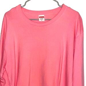 Supreme Long Sleeve Tee Pink